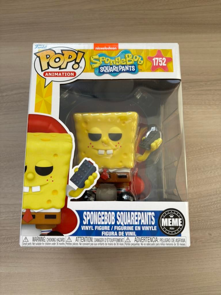 Funko Pop! SpongeBob SquarePants #1752 – Heads Out Meme, Verzamelen, Poppetjes en Figuurtjes, Funko Europe, Ophalen of Verzenden