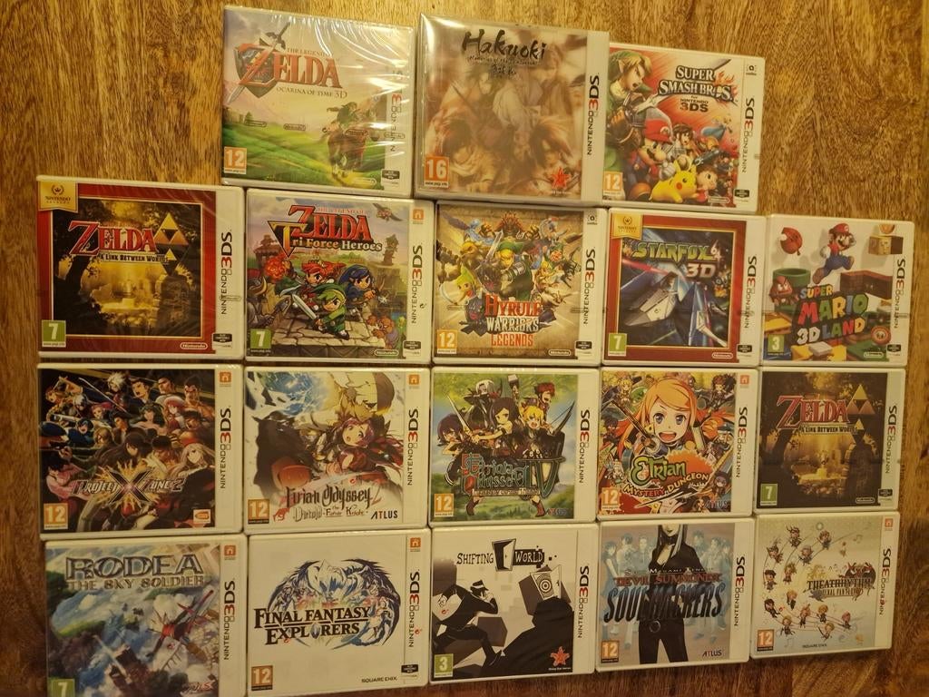 Verzameling Nintendo 3ds games sealed nieuw, Spelcomputers en Games, Games | Nintendo 2DS en 3DS, 1 speler, Ophalen of Verzenden