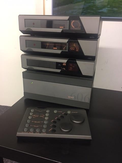 Quad 66 606 set te koop met 2 jaar garantie, Audio, Tv en Foto, Stereo-sets, Losse componenten, Zo goed als nieuw, Tuner of Radio