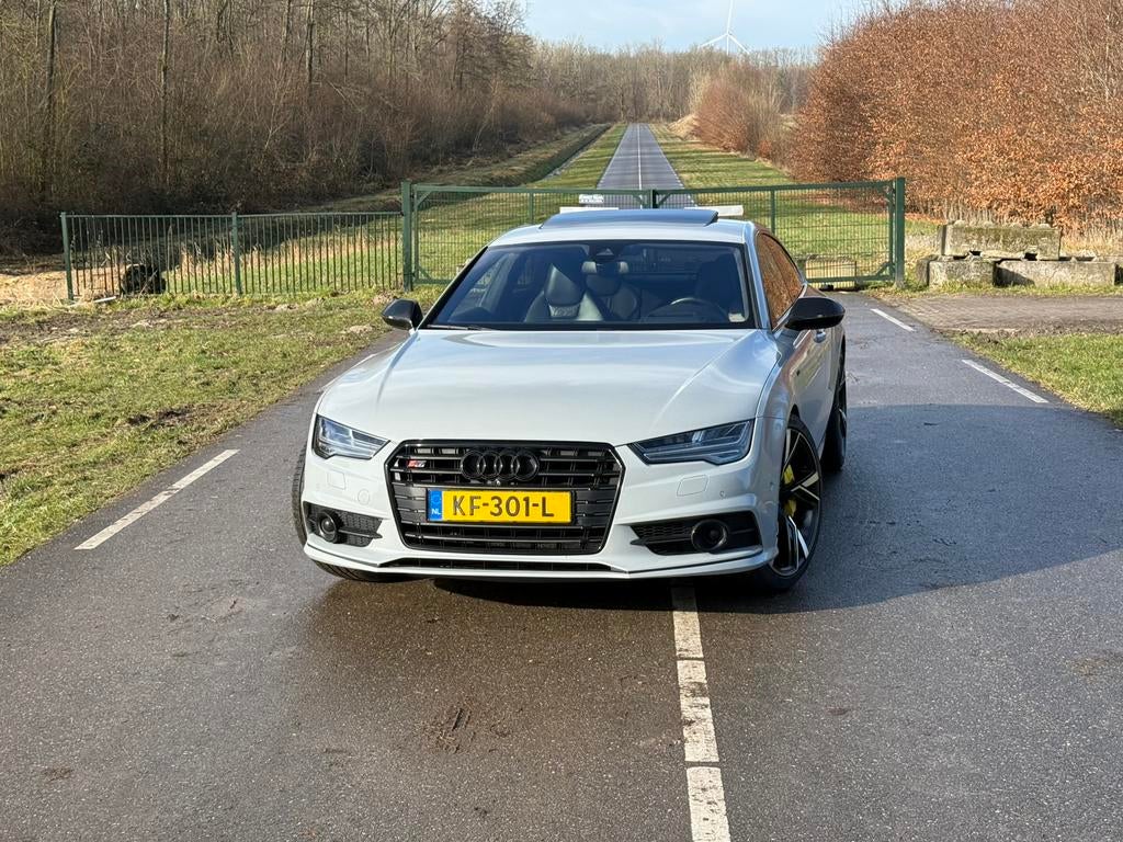 Audi S7 4.0 Tfsi Quattro 450pk S Tronic 2016 Grijs, Auto's, Audi, 4 stoelen, 120 €/maand, 11 km/l, Vierwielaandrijving