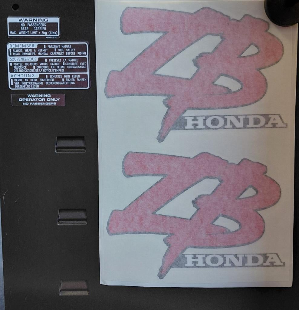 Honda ZB50, Zoomer, SS50 stickers en sets (ook MB MT), Ophalen of Verzenden, Nieuw, Overige merken
