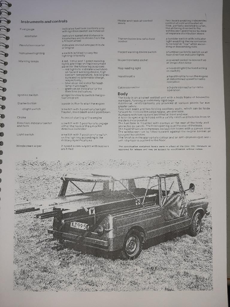 DAF YA 66, Ophalen of Verzenden, Landmacht, Nederland, Overige typen