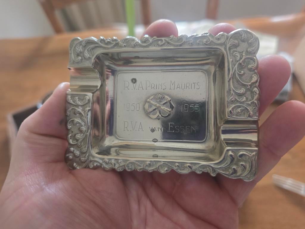 Unieke Militaire Herinneringsasbak (1950-1955), Ophalen of Verzenden