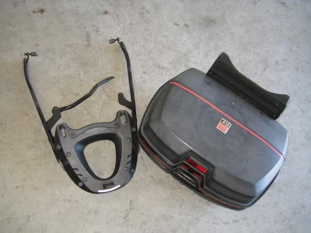 Honda CB600 2004 Givi topkofferset met rek 45 ltr, Ophalen of Verzenden, Gebruikt