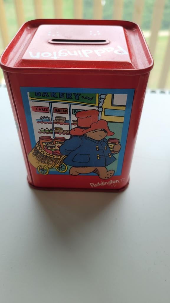 Spaarpot Paddington, Ophalen of Verzenden, Zo goed als nieuw, Metaal of Blik, Overige thema's