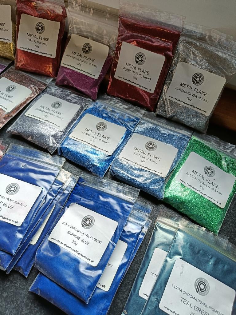 Pigment kleurstof, Doe-het-zelf en Verbouw, Verf, Beits en Lak, Nieuw, Lak, Minder dan 5 liter, Overige kleuren, Verzenden