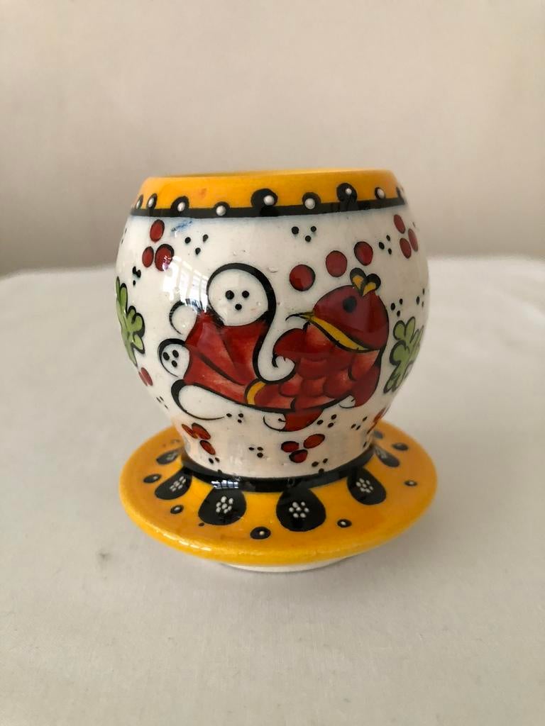 Bowls - dishes keramic eikop - 7 cm (H) - bijna gratis, Ophalen of Verzenden, Zo goed als nieuw, Overige stijlen