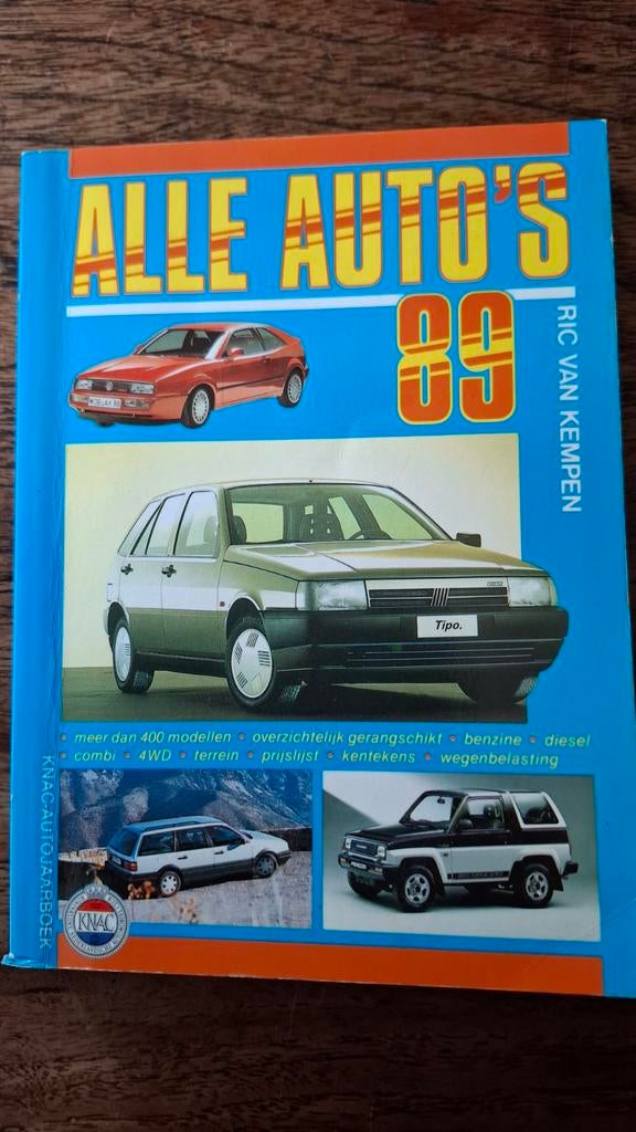 Alle Auto's 1989 - Ric van Kempen, Ophalen of Verzenden, Gelezen, Algemeen, Ric van Kempen