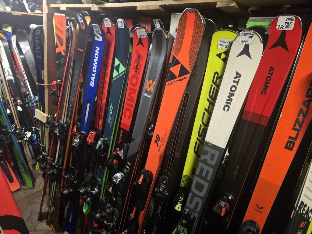 GROOTSTE VOORRAAD SKIS EN SKI SCHOENEN, Overige merken, 160 tot 180 cm, Ophalen of Verzenden, Zo goed als nieuw