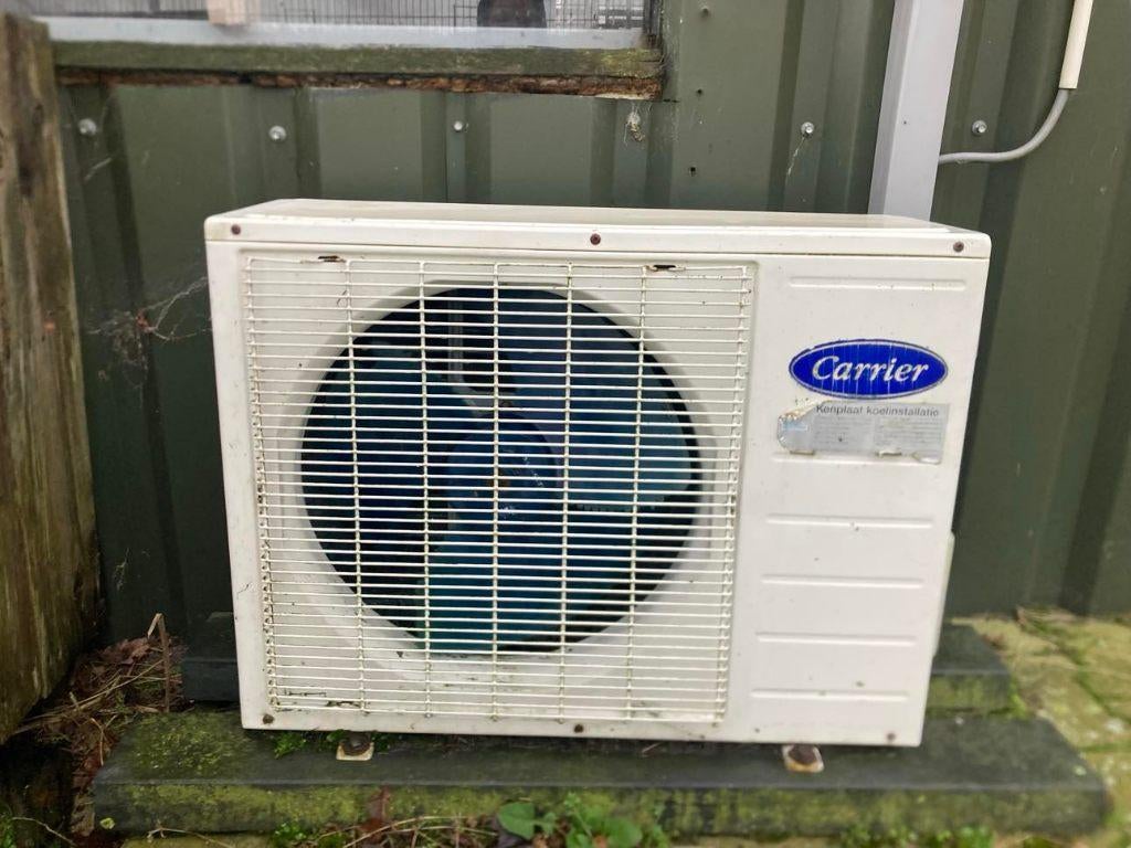 Airco Carrier, Ophalen, Minder dan 60 m³, 3 snelheden of meer, Afstandsbediening
