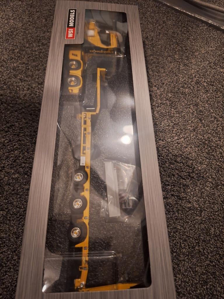 Scania torpedo met dieplader Krommenhoek WSI, Ophalen of Verzenden, Nieuw, Bus of Vrachtwagen, Wsi