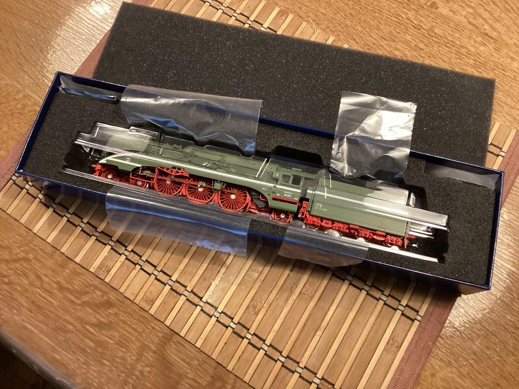 Stoomlocomotief, BR18 201, digitaal, Roco 7120006, Wisselstroom, Locomotief, Nieuw, Ophalen of Verzenden