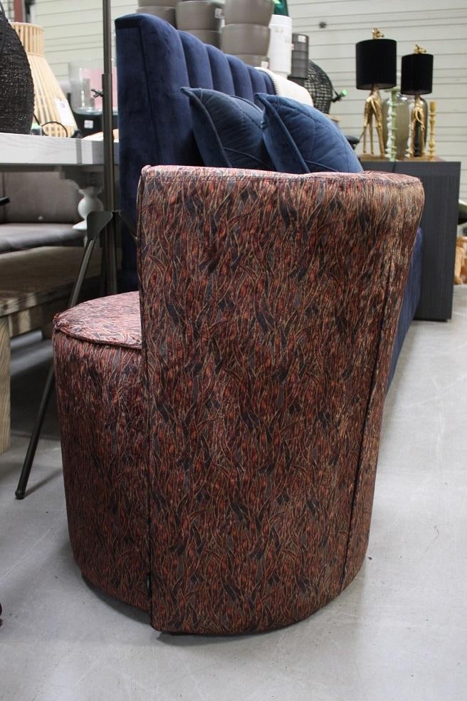 Luxe ronde stoel - one seater - boudoir - poef velvet (3x), Huis en Inrichting, Stoelen, Ophalen, Overige kleuren, Drie, Nieuw