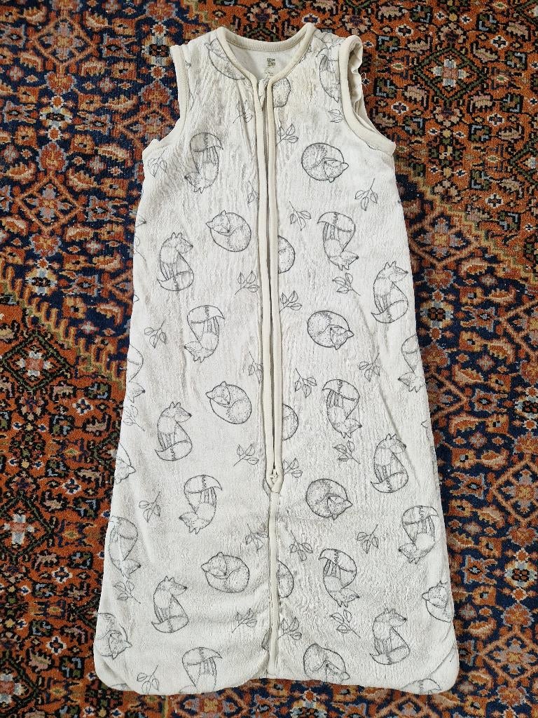 Schattige herfst winter HEMA Slaapzak met Vosjes 68/80, Ophalen of Verzenden, Gebruikt, 70 tot 85 cm, Slaapzak