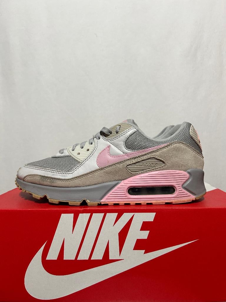 ALS NIEUW! Maat 41 - Nike Air Max 90 Vast Grey Pink