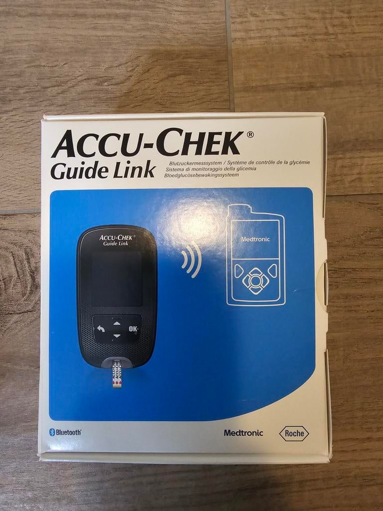 Accu check guide link meter met prikpen, Diversen, Verpleegmiddelen, Ophalen of Verzenden