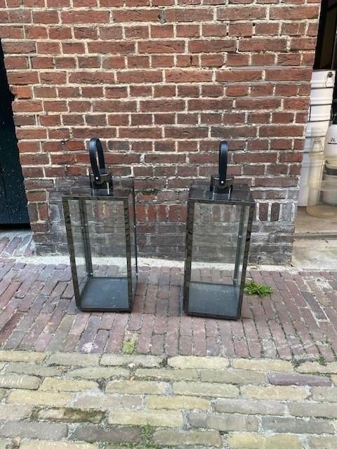 windlichten groot, Ophalen, 25 tot 50 cm, Zwart, Zo goed als nieuw