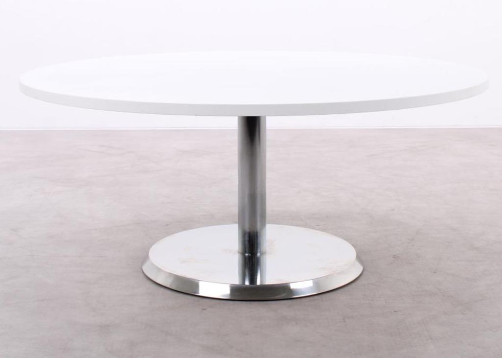 Pedrali | Tafel | Nieuw blad naar keuze! | Rvs (52 cm), 50 tot 75 cm, Overige materialen, Rond, Nieuw