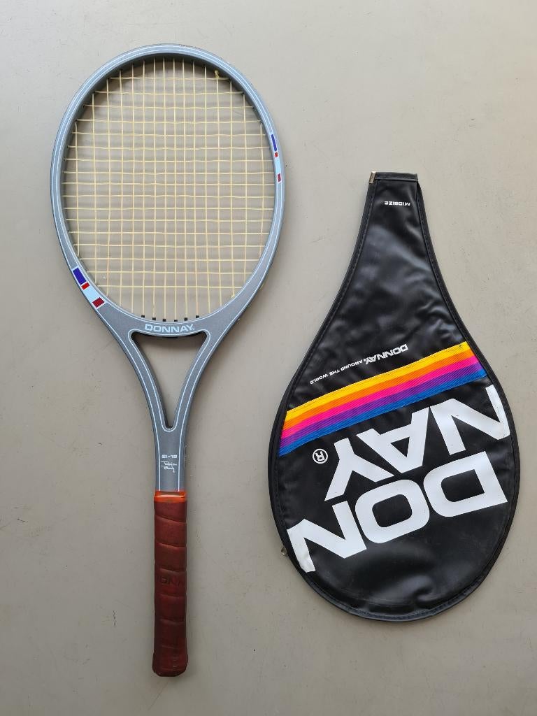div. vintage tennis-racket Donnay Dunlop Pinquin Head Yamaha, Overige merken, Gebruikt, Ophalen of Verzenden, Racket