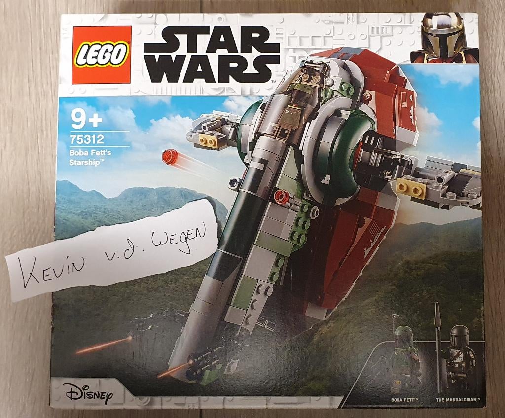 Lego star wars Boba Fett's sterrenschip (75312), Star Wars, Nieuw, Ophalen of Verzenden, Complete set