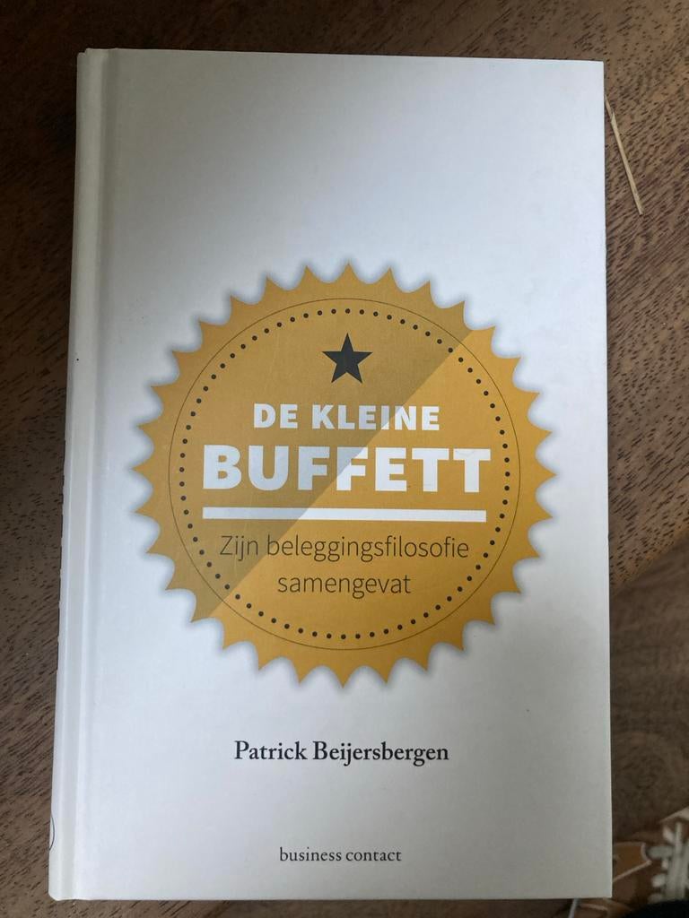 De Kleine Buffett - Beleggingsfilosofie, Ophalen of Verzenden, Nieuw, Geld en Beleggen