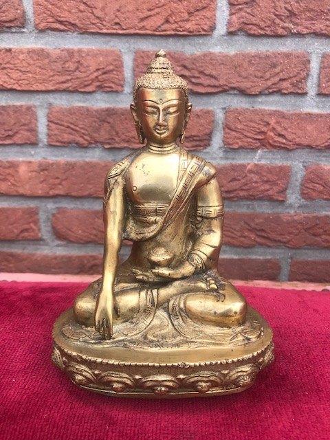 bronzen Boeddha beeld, Tibet, Ophalen of Verzenden