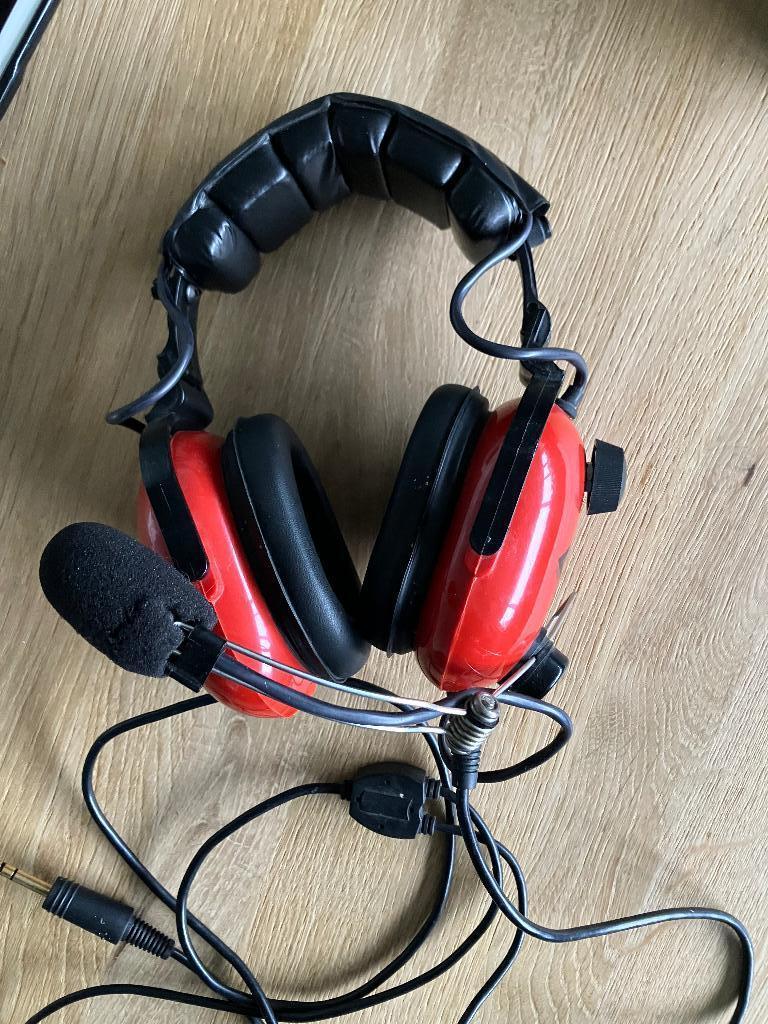 Headset SoftComm, Computers en Software, Headsets, Gebruikt, Over-ear, Bedraad, Ophalen of Verzenden