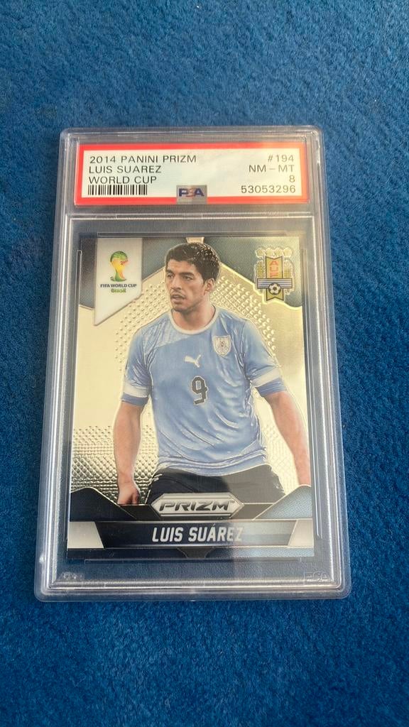 Luis suarez panini wk 2014 mint 8, Ophalen of Verzenden, Zo goed als nieuw, Buitenlandse clubs, Poster, Plaatje of Sticker