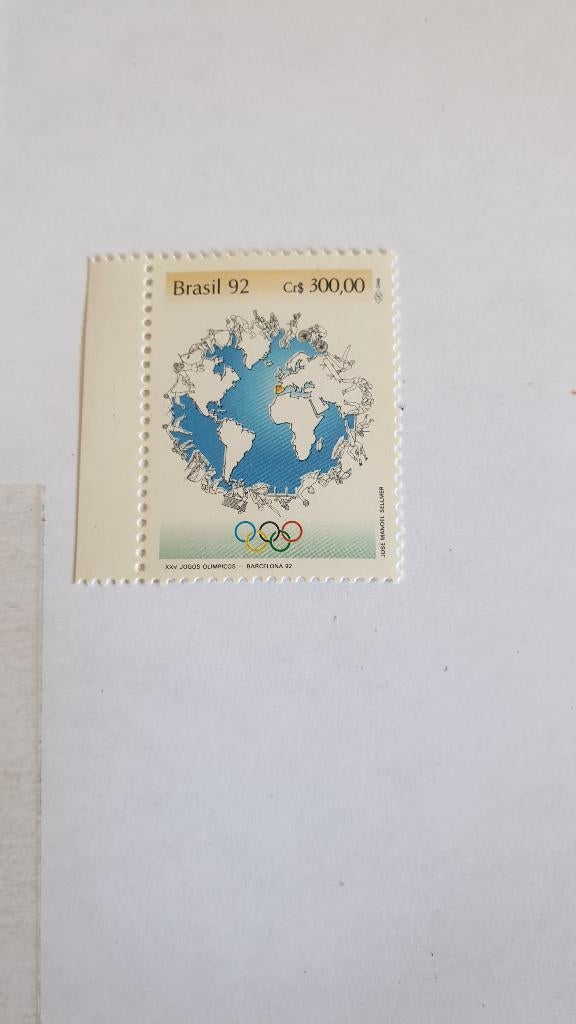 1326 brazilie olympics barcelona 1992, Verzenden, Noord-Amerika