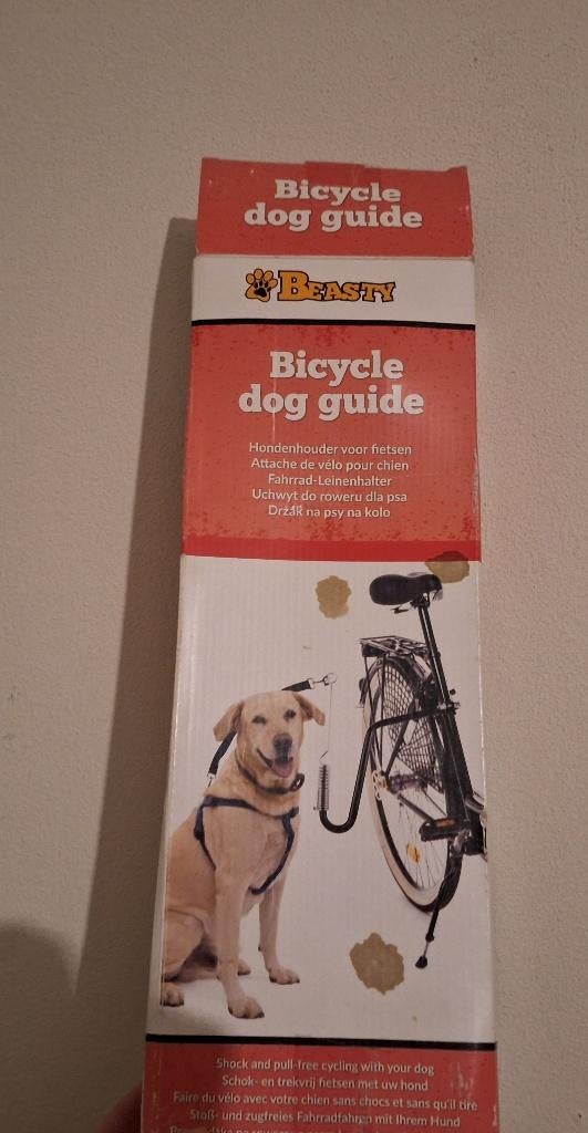 Bicycle dog guide, fietsbeugel hond, Dieren en Toebehoren, Verzenden