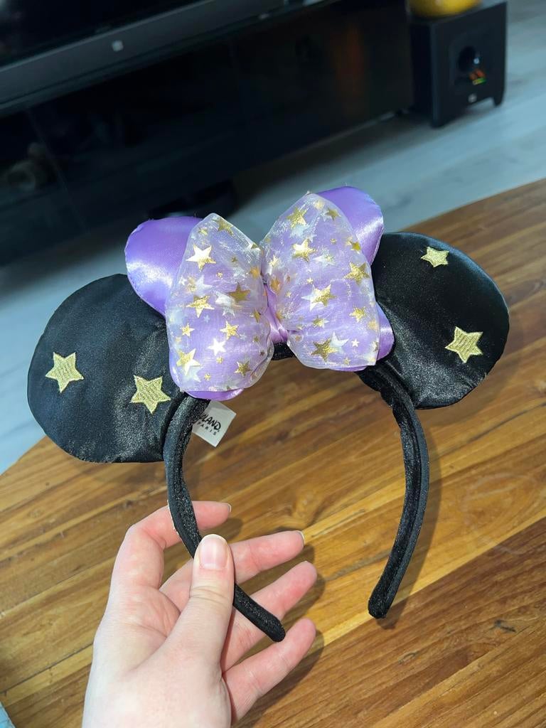 Disneyland Parijs 25 Jaar Minnie Mouse Oortjes, Ophalen of Verzenden, Zo goed als nieuw, Overige typen, Overige merken