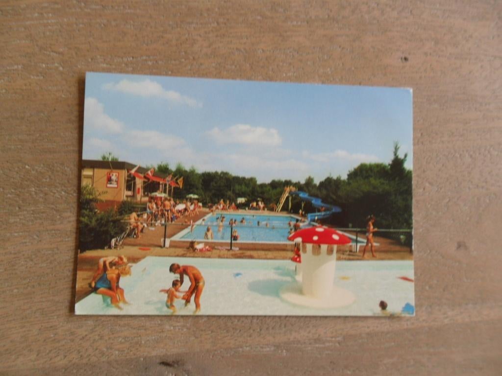 Beekbergen, de Bosgraaf/zwembad, Verzenden, 1980 tot heden, Gelopen, Gelderland