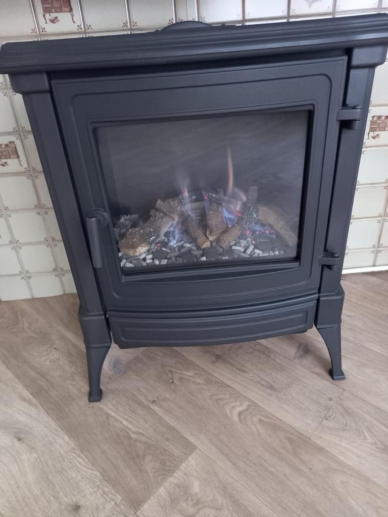 Mooie Vrijstaande Gaskachel Nestor Martin S35H, Ophalen, Gebruikt, Gas, Vrijstaand