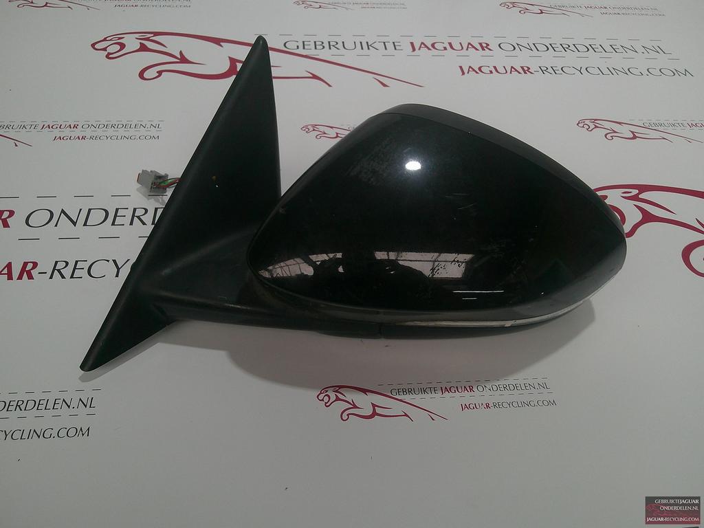 Spiegel links Jaguar F-Type zwart, Auto-onderdelen, Spiegels, Ophalen of Verzenden, Herkomst onderdeel bekend, Gebruikt, Jaguar