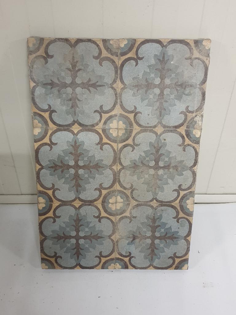 Authentieke cementtegels ca. 1900 – 8 m², Ophalen, Overige materialen, Gebruikt, Minder dan 20 cm