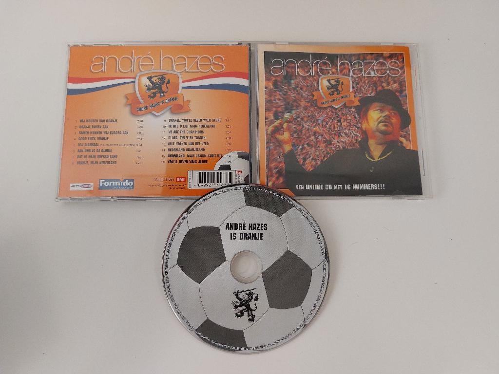 Andre Hazes is oranje., Ophalen of Verzenden, Zo goed als nieuw, Nederlandstalig