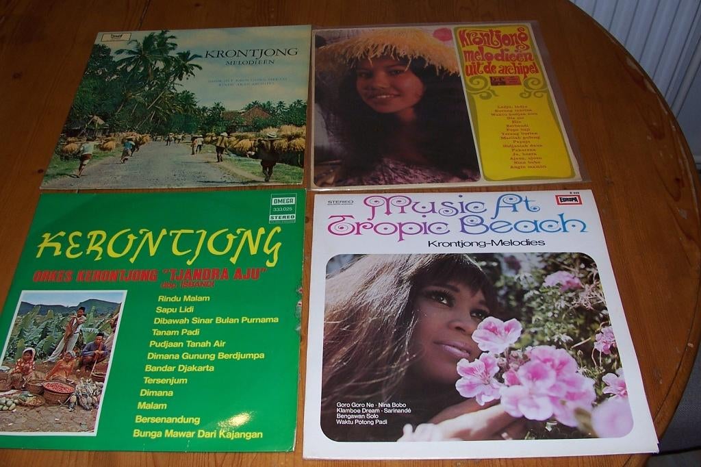 8 LP'S INDIE'SE LP'S 0.A. KRONTJONG-WIETEKE VAN DORT NR 2, Ophalen of Verzenden, Gebruikt, 12 inch