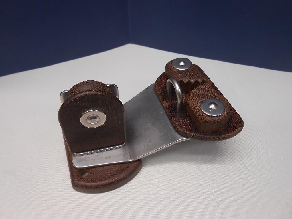 Grootschootblok klem, voetblok, 1-schijfs, tot 10 mm lijn, Watersport en Boten, Accessoires en Onderhoud, Ophalen of Verzenden