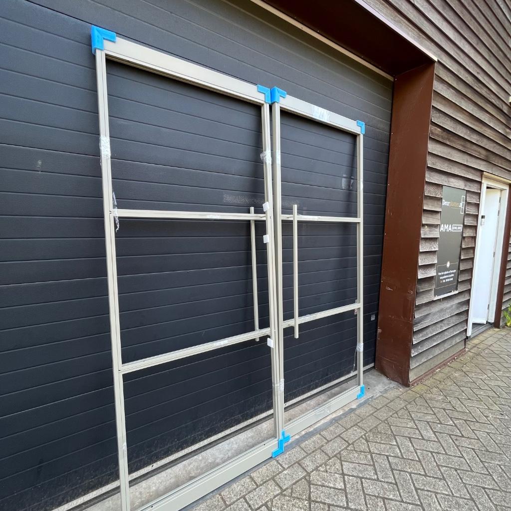 Actie Dubbele Taatsdeur strakke maat 962x2433mm, Ophalen, 80 tot 100 cm, 215 cm of meer, Binnendeur
