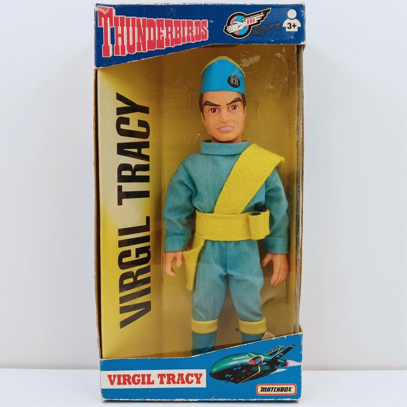 Thunderbirds Virgil Tracy Matchbox 1993 Action Figure Doll, Ophalen of Verzenden, Zo goed als nieuw
