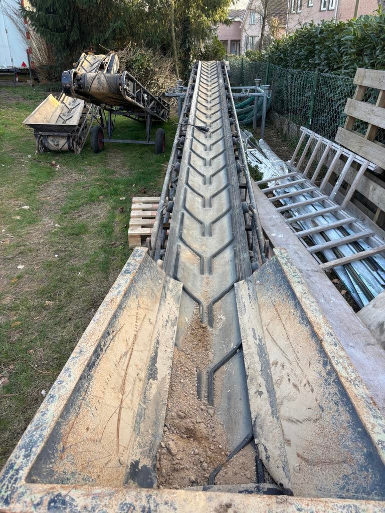 3x transportband 240v voor grond, Doe-het-zelf en Verbouw, Ophalen, Overige typen, Minder dan 2 meter