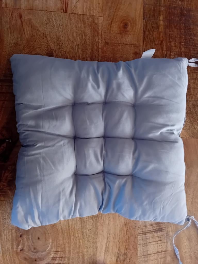 4 nieuwe vierkante dunne tuinkussens, kussen, Ophalen of Verzenden, Nieuw