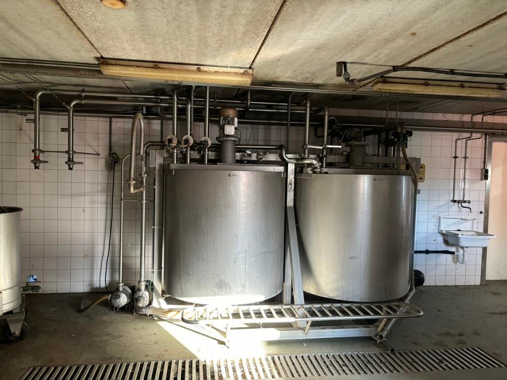 Menger + buffer menger 1200 liter, Ophalen of Verzenden