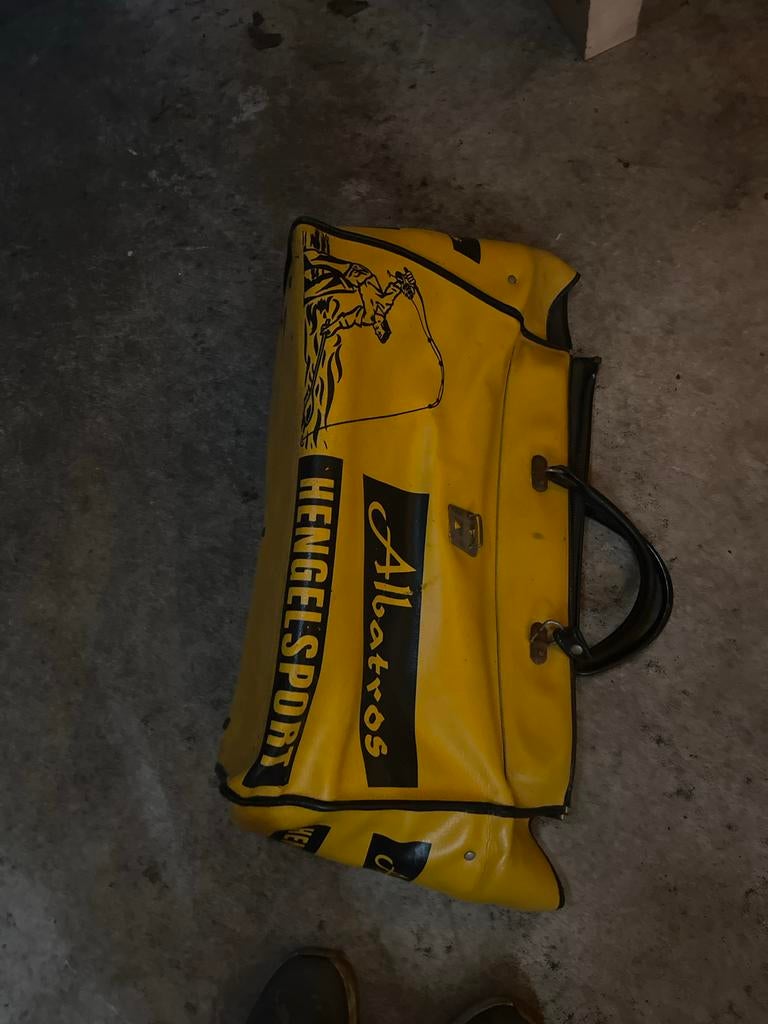Albatros Vissers Tas - Vintage Hengelsport Tas, Ophalen of Verzenden, Gebruikt, Koffer of Tas