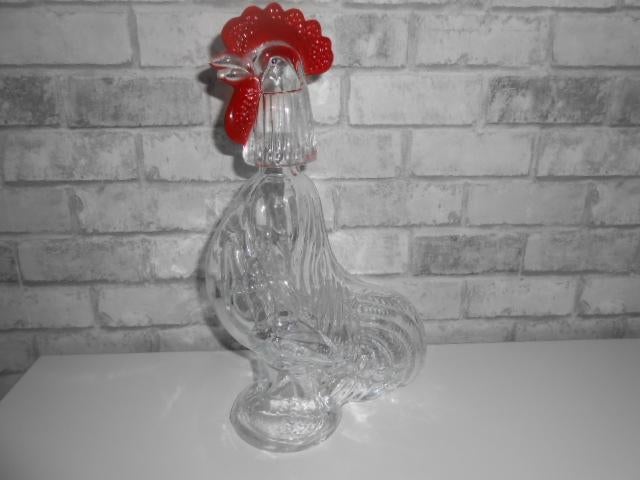 Vintage Franse Glazen Haan, Antiek en Kunst, Antiek | Glas en Kristal, Ophalen