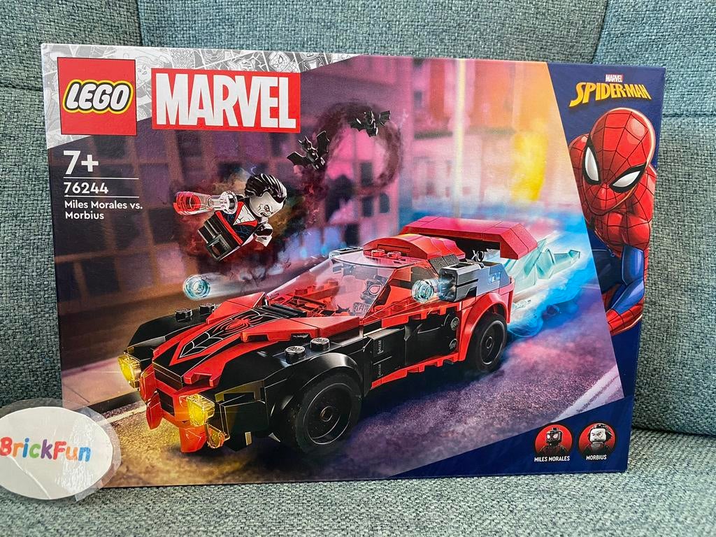 Lego 76244 Miles Moralis versus Morbius. Nieuw!, Ophalen of Verzenden, Nieuw, Complete set, Lego