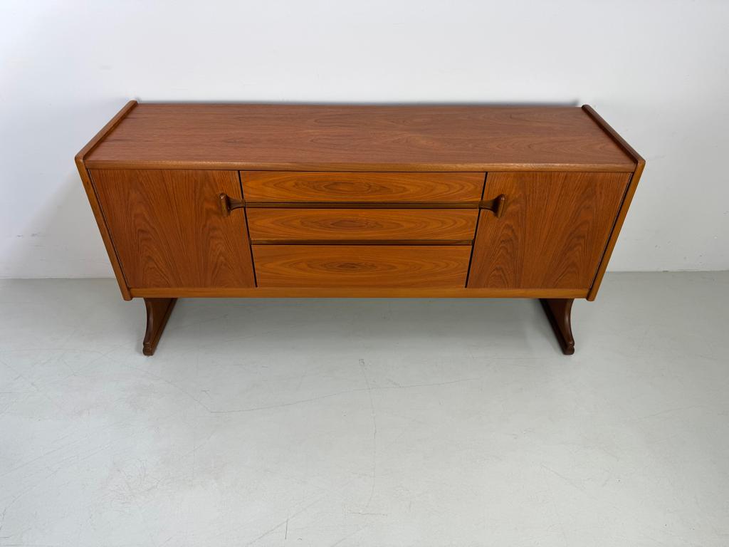 Vintage dressoir, Verzenden, Zo goed als nieuw, 25 tot 50 cm, 150 tot 200 cm