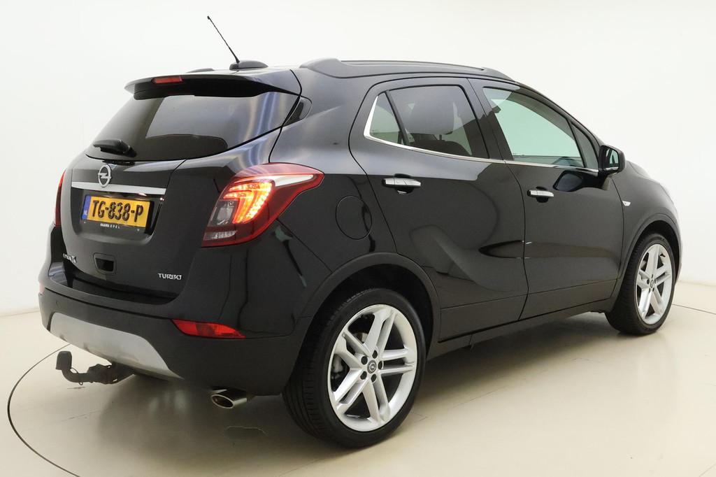 Opel Mokka X 1.4 Turbo Innovation Automaat | Navigatie | Sch, 15 km/l, Gebruikt, Zwart, Leder