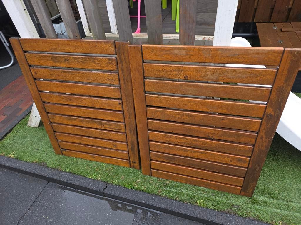 IKEA ÄPPLARÖ tafel verlengbladen – set van 2, Ophalen, Gebruikt, Rechthoekig, Hout