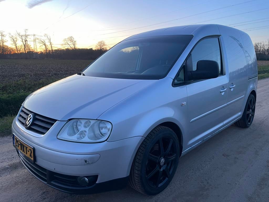 Volkswagen Caddy 1.9 TDI 77KW Bestel AUT 2007, Auto's, 4 cilinders, 700 kg, Volkswagen, Leder en Stof